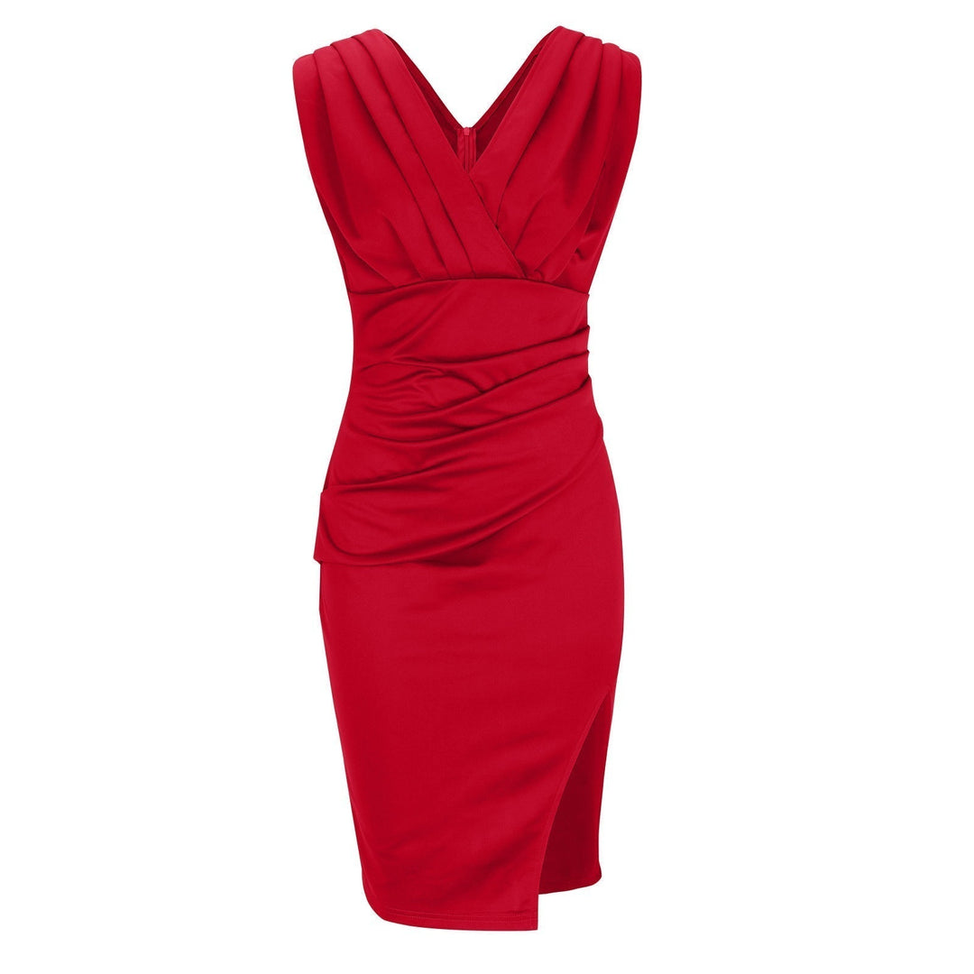 AMY | KLEID MIT V-AUSSCHNITT