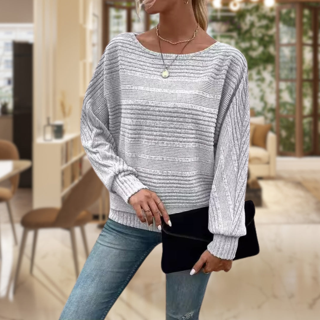 Anne™ - Texturierter Pullover für Damen