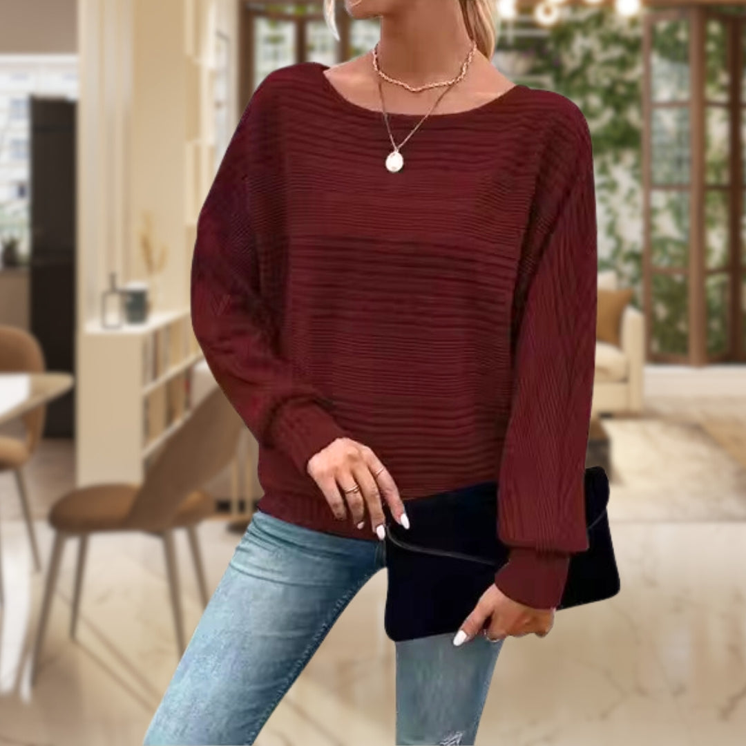 Anne™ - Texturierter Pullover für Damen