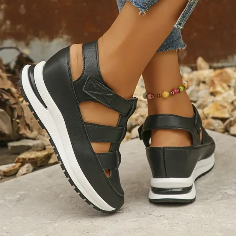 Damen Sneaker-Sandalen mit geschlossener Zehenpartie