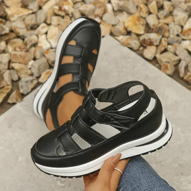 Damen Sneaker-Sandalen mit geschlossener Zehenpartie