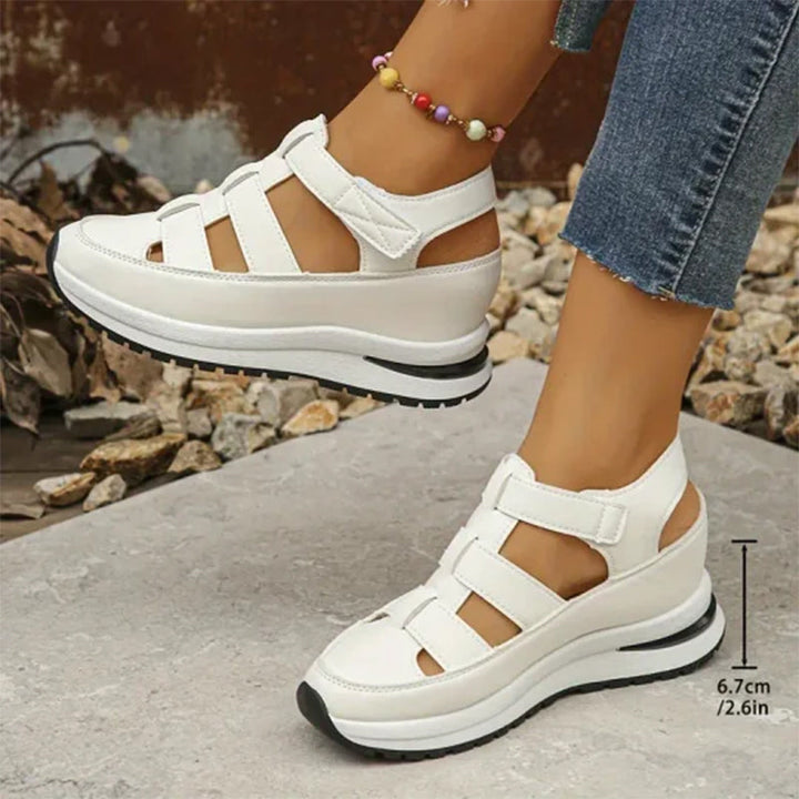 Damen Sneaker-Sandalen mit geschlossener Zehenpartie