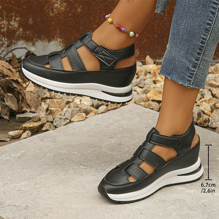 Damen Sneaker-Sandalen mit geschlossener Zehenpartie