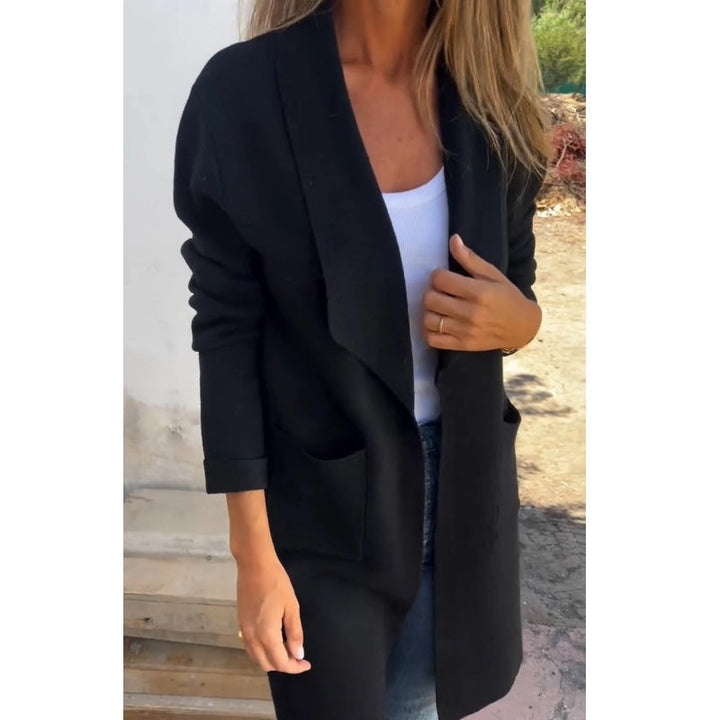 Annalena™ – Eleganter, locker geschnittener Blazer-Cardigan